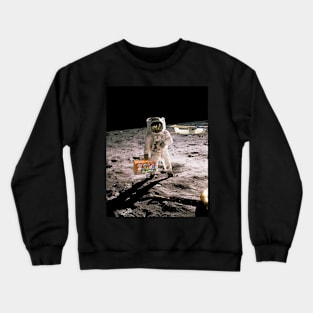 Moon space vacation Crewneck Sweatshirt